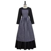 Halloweez Maria Nun Costume Dress with Apron - Inspired by Sound of Music - Halloweez